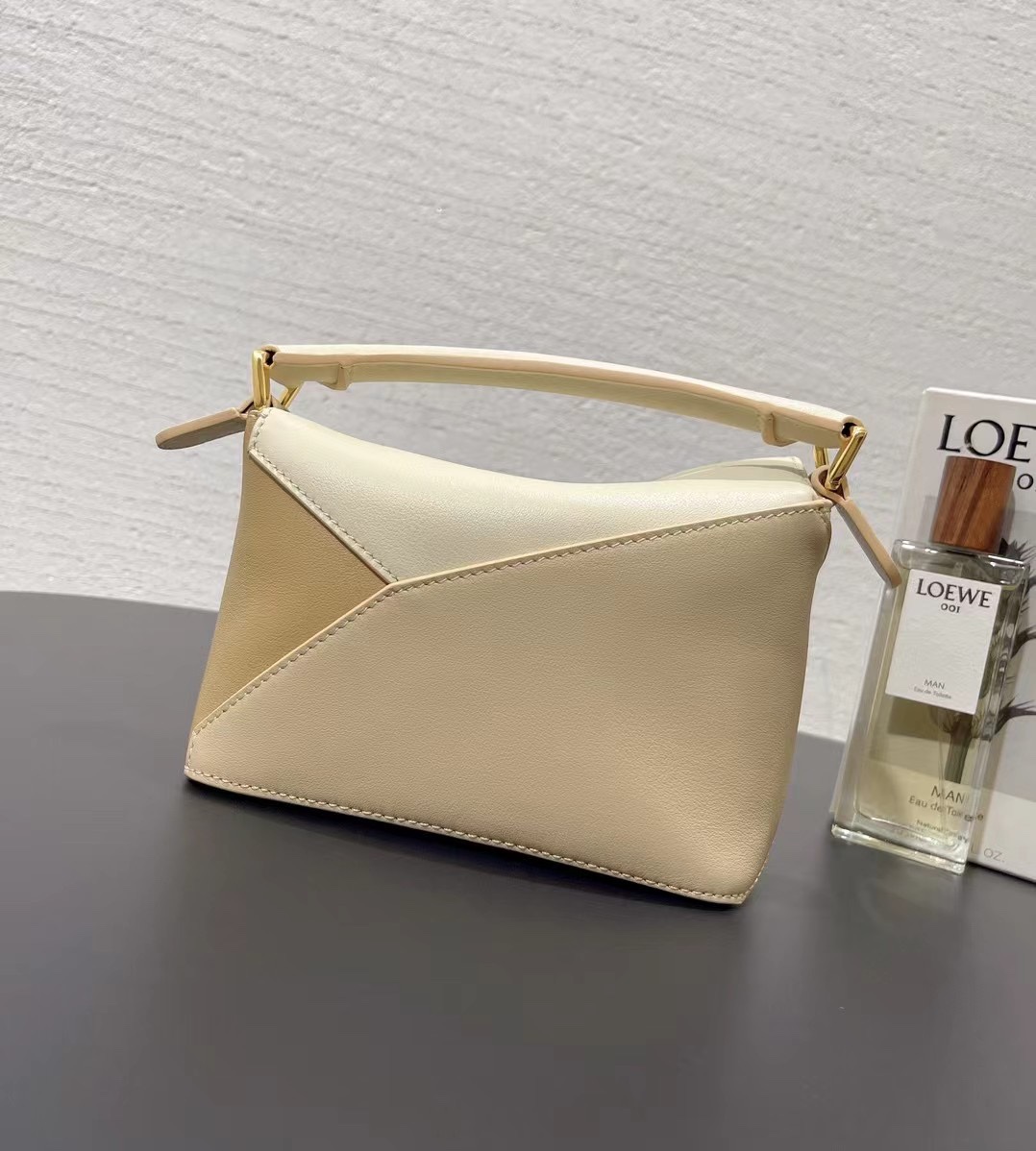 Loewe Mini Puzzle Bag in Classic Calfskin Multicolour